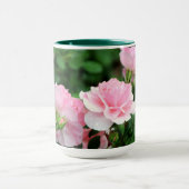 Roze Roses aangepaste combinatiemodel Mok (Midden)