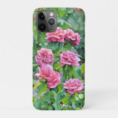 Roze Roses Art Roos Tuin Telefoon Case (Achterkant)