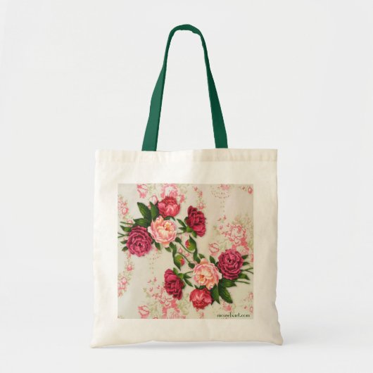   Roze Roses Bag Tote Bag (Voorkant)