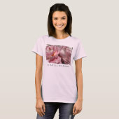Roze Roses Bloom Tanktop T-shirt (Voorkant volledig)