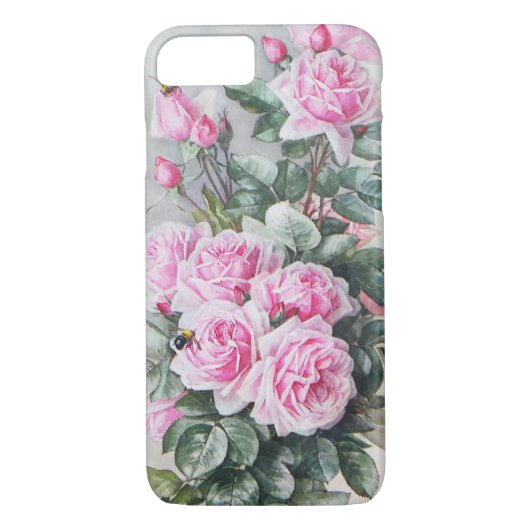  roze Roses Bouquet Case-Mate iPhone Case (Achterkant)