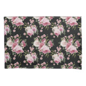 Roze Roses Bouquet Pillow Hoesje Kussensloop (Voorkant-Links)