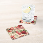 Roze Roses Ephemera Onderzetter (Insitu)