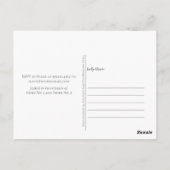 Roze Roses Eucalyptus groen Vrijgezellenfeest Briefkaart (Achterkant)