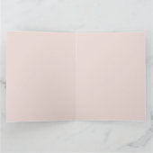 Roze Roses Floral Glitter Sweet 16 grootouders Kaart (Binnen)