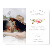 Roze Roses Garland Wedding Unplugged Ceremony