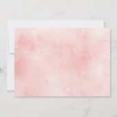 Roze Roses Girl Birthday Foto bedankt (Achterkant)