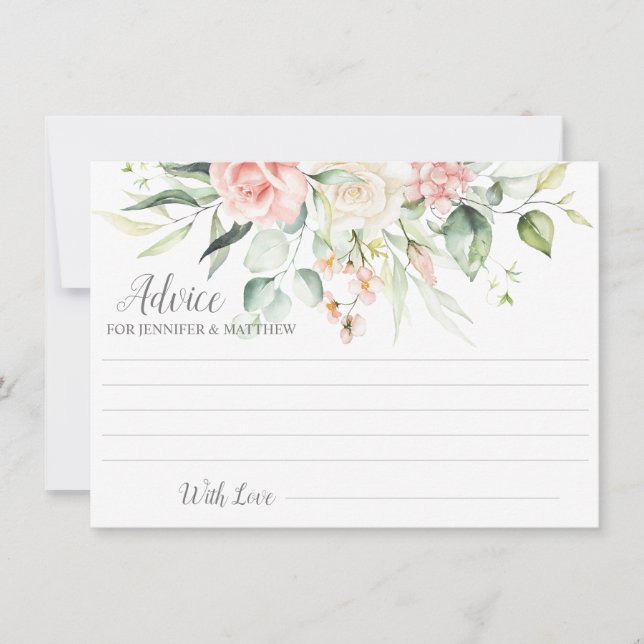 Roze Roses Greenery Advice Eucalyptus | (Voorkant)