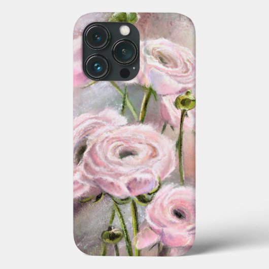 Roze Roses iPhone Case (Achterkant)