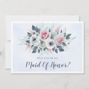 Roze Roses Light Blue zal je zijn als mijn vrouw.