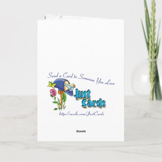 Roze Roses Moederdag Kaart (Achterkant)