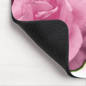 Roze Roses Mousepad Muismat (Hoek)