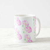 Roze Roses Ringer Mok (Voorkant rechts)