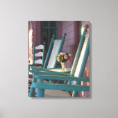 Roze Roses Sunrise - Martha's wijnwerf Canvas Afdruk (Voorkant)