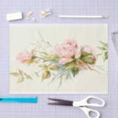 Roze Roses  Tissuepapier (Craft)