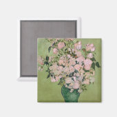 Roze Roses Van Gogh Fine Art Magneet