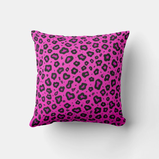 Roze rotsgiraffe kussen (Achterkant)