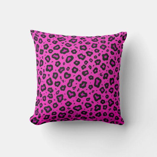 Roze rotsgiraffe kussen (Voorkant)