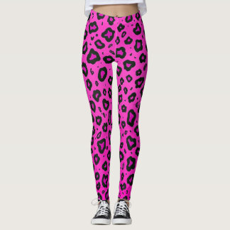Roze rotsgiraffe leggings