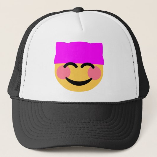 roze rousje pet emoji (Voorkant)