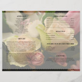 Roze rouwtemplate (Achterkant)