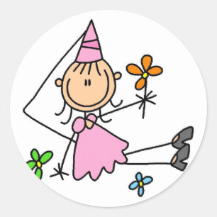 Roze Royal Princess Sticker