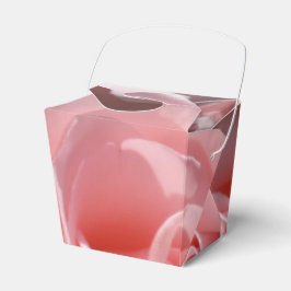 Roze roze aanjager Haal voordeur uit doos Bedankdoosjes