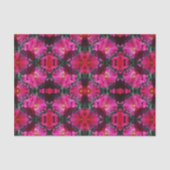 Roze roze Abstract patroon ontkoppelen Tissuepapier (Voorkant)