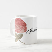 roze roze afbeelding koffiemok (Voorkant links)
