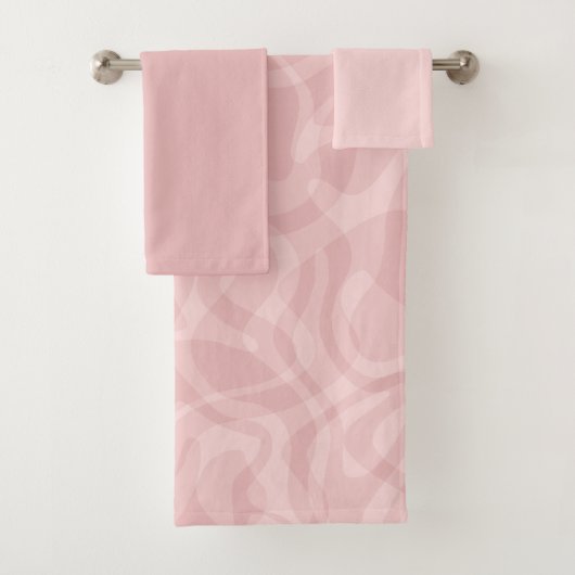 Roze roze bad handdoek (Insitu)
