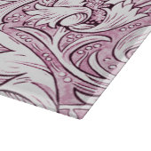 Roze Roze Barok Weelderig Blad Snijplank (Hoek)