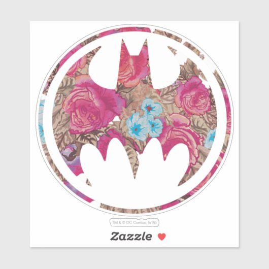 Roze roze bietsem sticker (Vel)