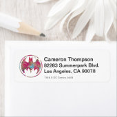 Roze roze bietsignaal etiket (Insitu)