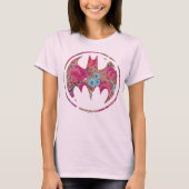 Roze roze bietsignaal t-shirt (Voorkant)