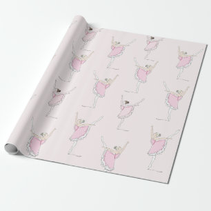 Roze, roze, bleekpapier cadeaupapier