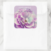 Roze Roze Bloem Foto Sticker Vrijgezellenfeest (Tas)