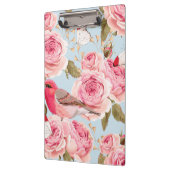  roze roze bloem | Klantenklembord voor ventilator Klembord (Links)