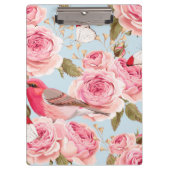  roze roze bloem | Klantenklembord voor ventilator Klembord (Voorkant)