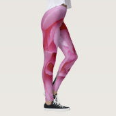 Roze roze bloem leggings (Rechts)