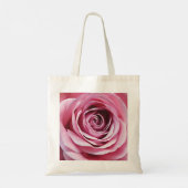 Roze roze bloem Tuin Tote Bag (Achterkant)