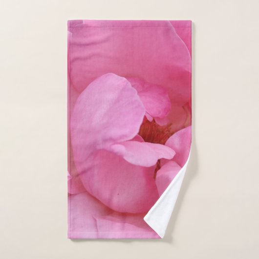 Roze roze bloembadhanddoekset bad handdoek (Handdoek)