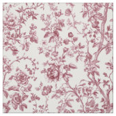 Roze Roze Bloemendessin Stof (Swatch)