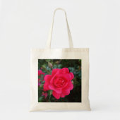  roze roze bloemfotografie tote bag (Voorkant)