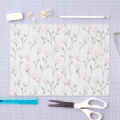 Roze Roze Bloemige Bruiloft Feest Tissuepapier (Craft)