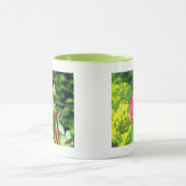 roze roze bloemknoppen voor de zomer mok (Midden)