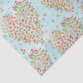 roze roze bloemkool hartsblauw ontspringen tissuepapier (Detail)