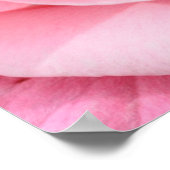 Roze roze bloesem Afdrukschoonheid van een Roos Poster (Hoek)