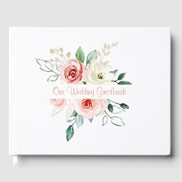 Roze roze bruidbruistoets gastenboek