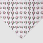 Roze roze bruidebruinwortel tissuepapier (Detail)