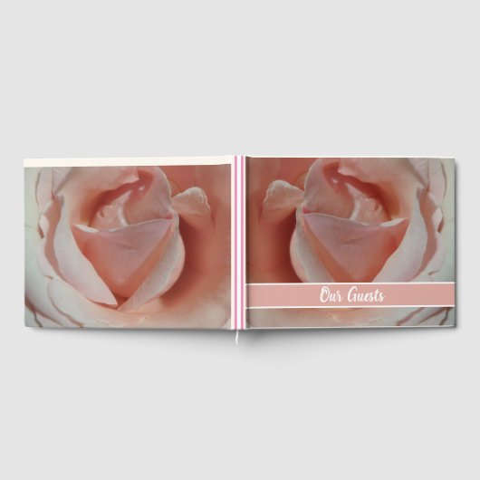 Roze roze bruidstagiaire gastenboek (Volledig)